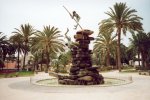 Monument i Doramas park Las Palmas