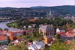 Trondheim seen from the fort